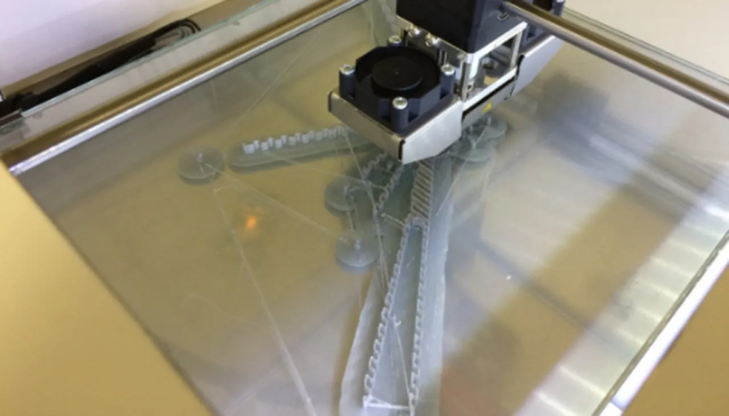 Extruder in a 3D Printing Machine