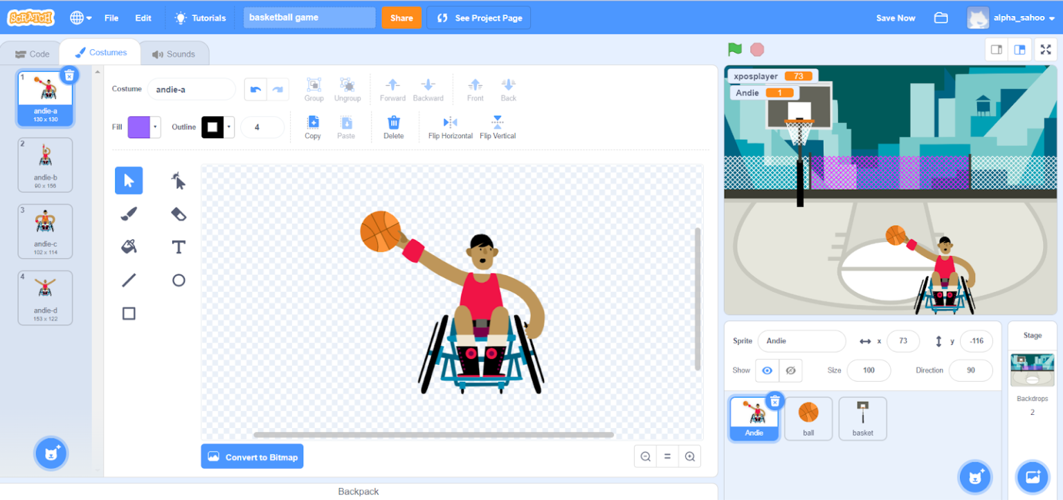 Learn Scratch Coding Make a Basketball Game in Scratch! Unicminds