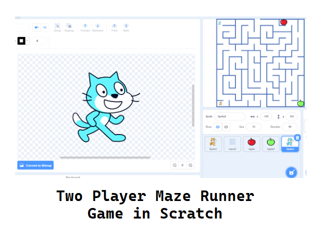 Maze Runner Game in Scratch
