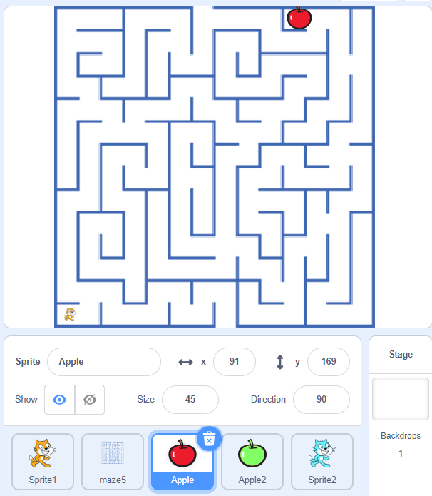 2 Player Maze Game (online) by Ethan71155