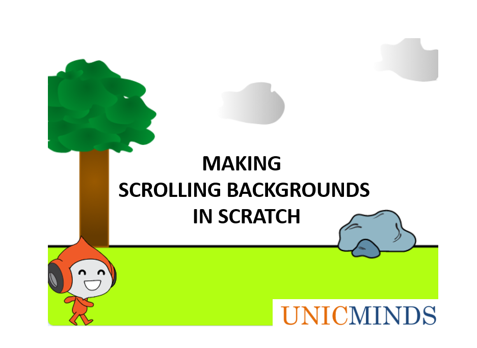 making scrolling background in Scratch