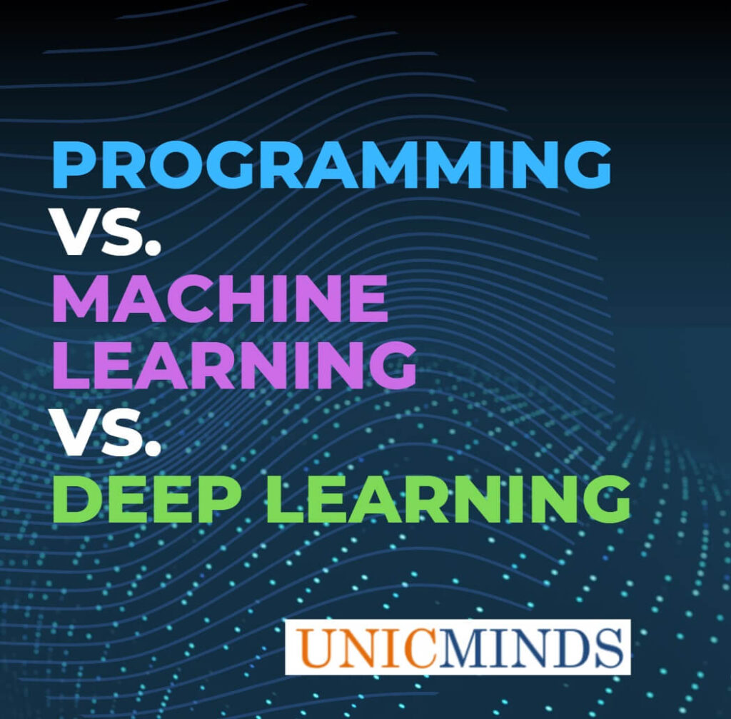 deep learning vs. machine learning