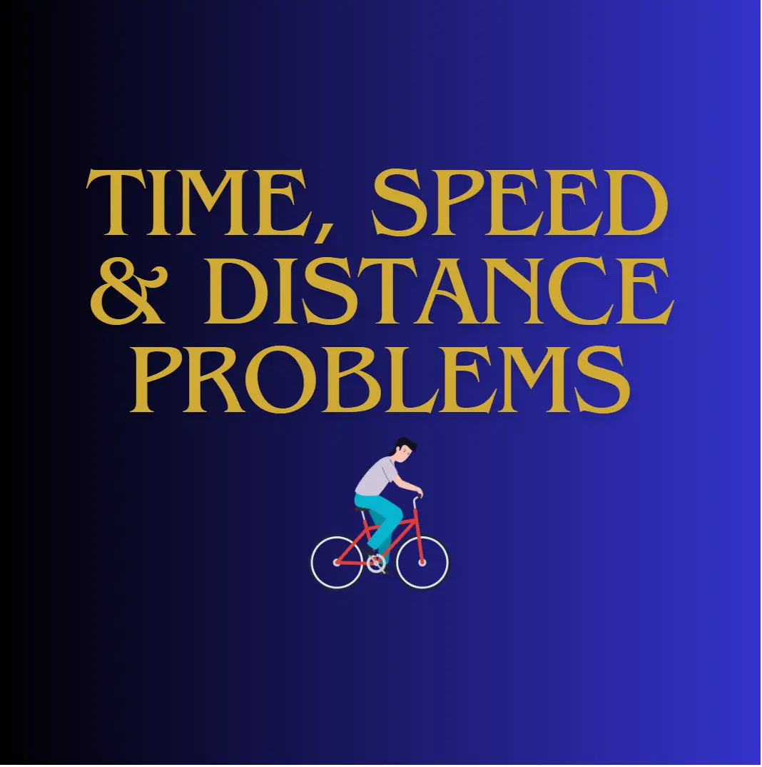 Time, Speed, and Distance Practice Problems - UnicMinds