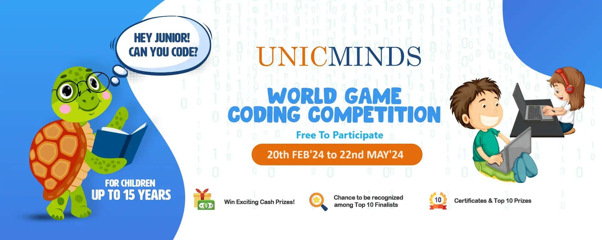 UnicMinds World Game Coding Competition for Kids