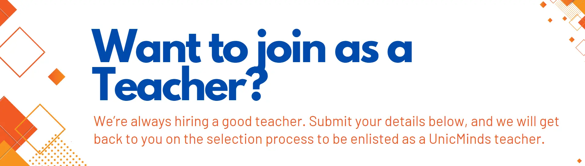 Hiring for Teachers