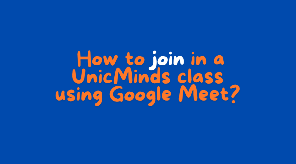 Joining Meeting using Google Meet