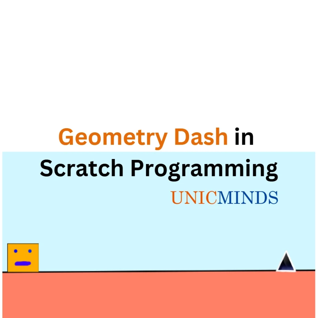 Coding Geometry Dash Game in Scratch Programming