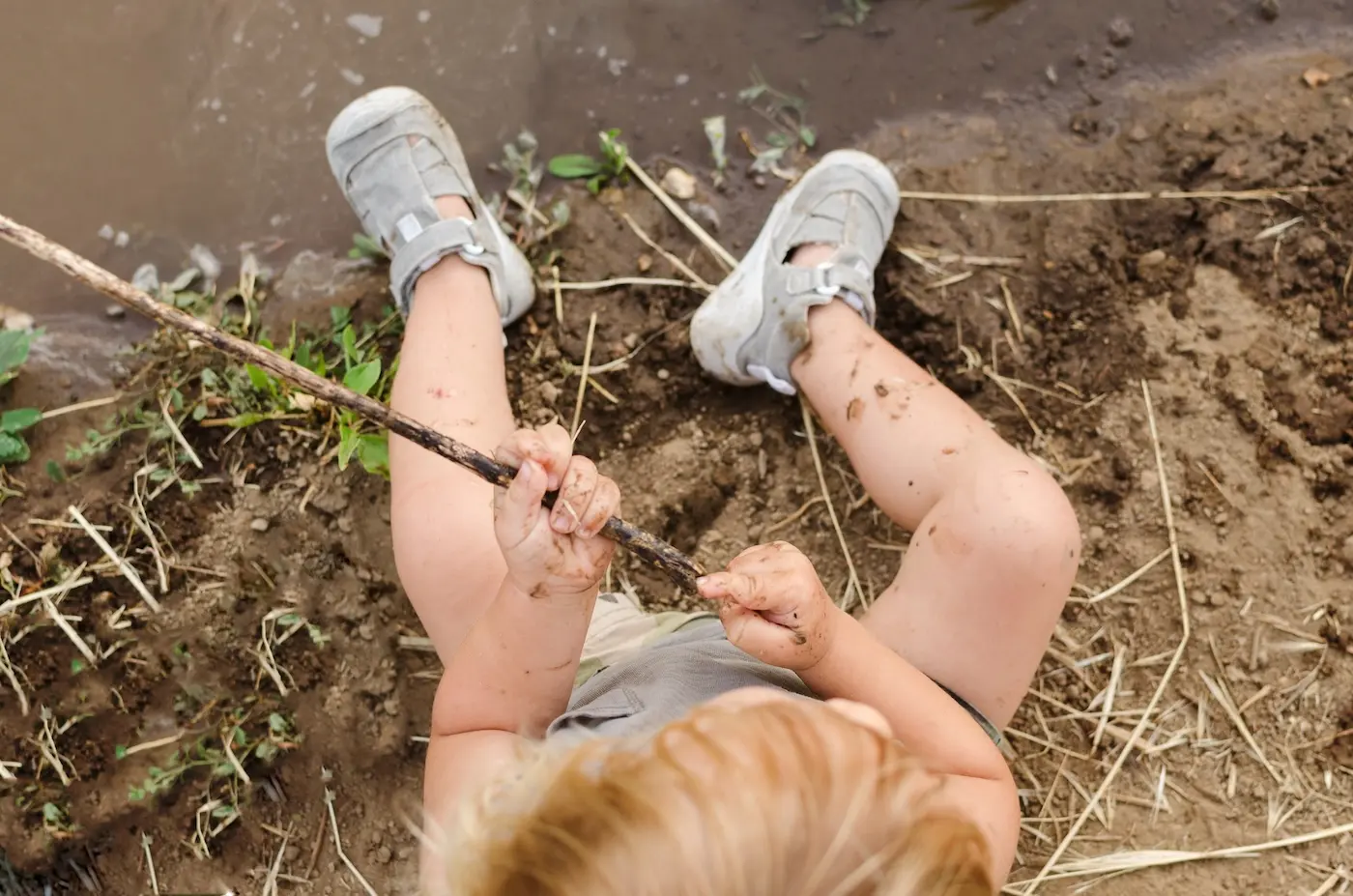 Dirt, Microbes, and Boredom for Kids